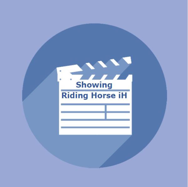 Riding Horse in Hand Logo