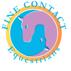 Fine contact riding logo